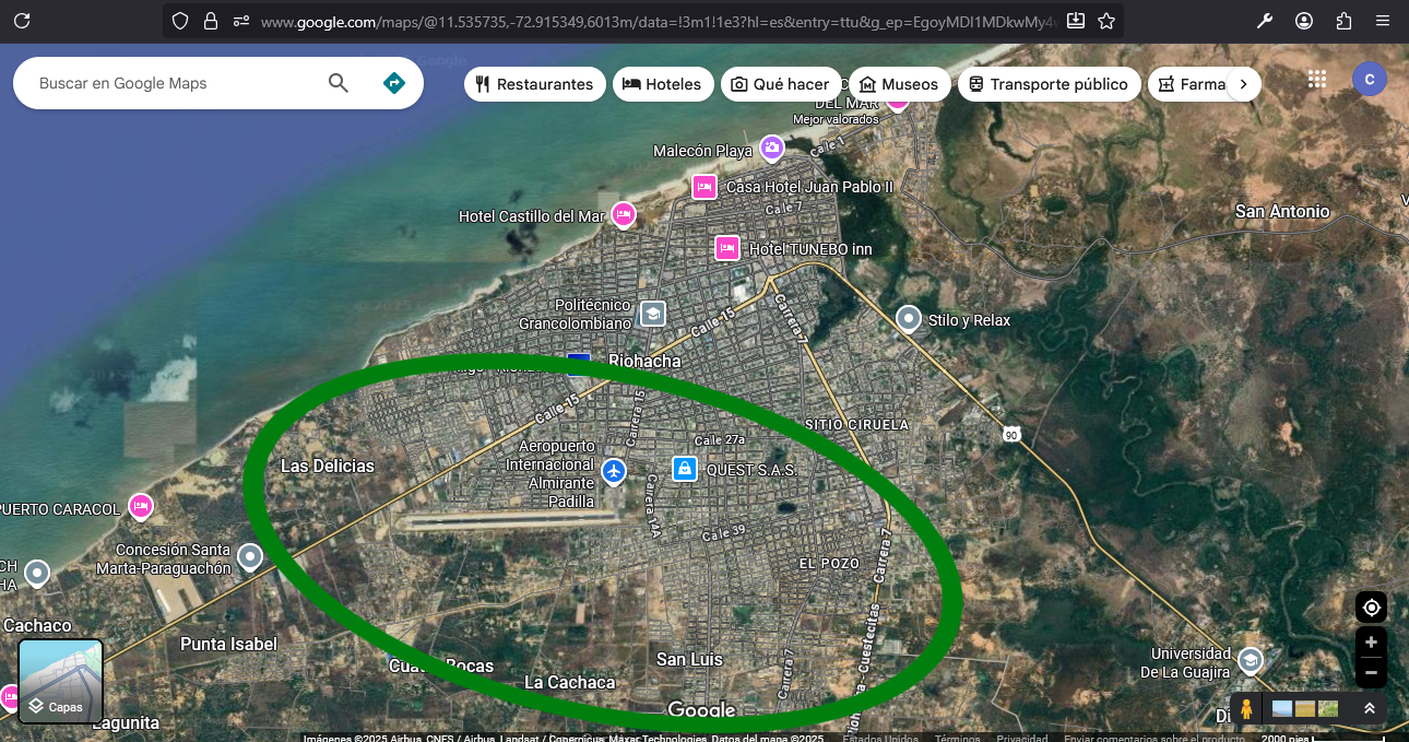 MAPA DE COBERTURA